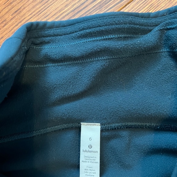 Sz 6 micro fleece lined running pant - Picture 2 of 3